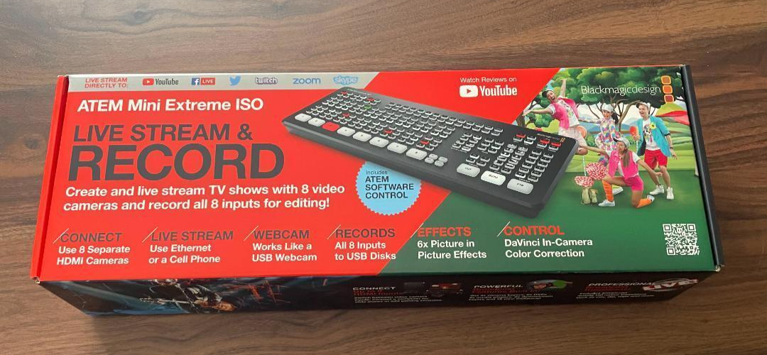 その他 ATEM Mini Extreme ISO SWATEMMINICEXTISO Amazon.com : Blackmagic Design ATEM Mini Extreme ISO HDMI