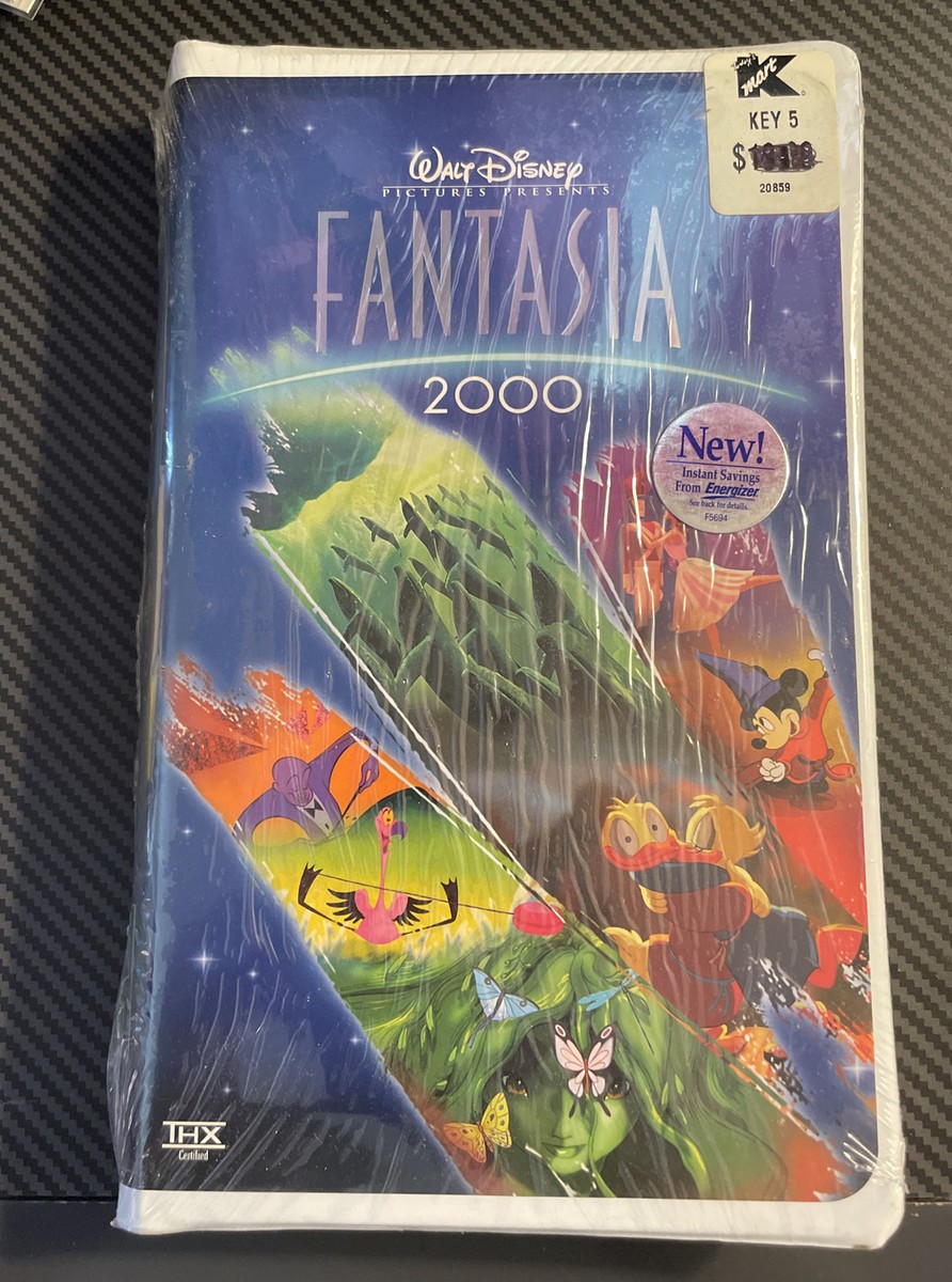 Fantasia 2000 – Disney Klassiker Auf VHS, Zeichentrickfilm Mit Klassischer Musik, Sammlerstück