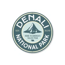 Denali National Park Metal Sign