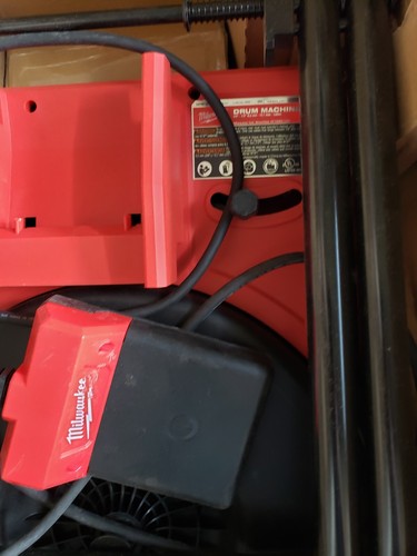 Miwaukee 2817A-21 DRUM MACHINE M18 ---NICE - Picture 2 of 12