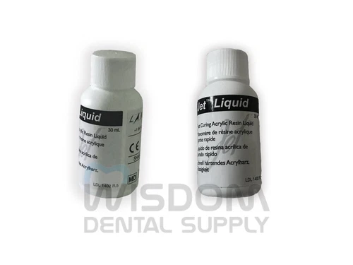 LANG Dental 30ml Btt Acrylic Fast Curing Resin Jet Liquid Denture Repair Single