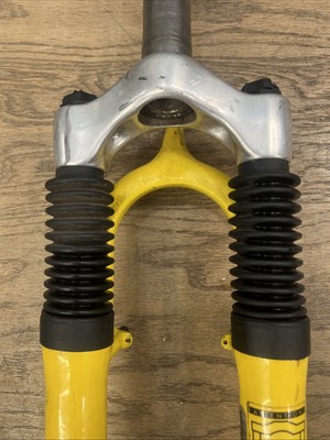 Rock Shox Quadra 21 R 26” Inch Fork QR 1-1/8” Yellow | eBay