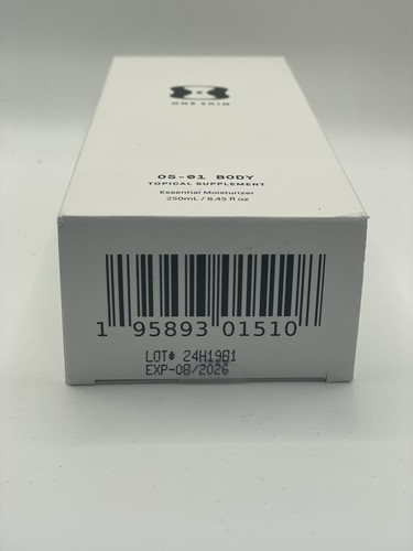 One Skin BODY Topical Supplement, OS-01 250mL New! OneSkin - Picture 5 of 6