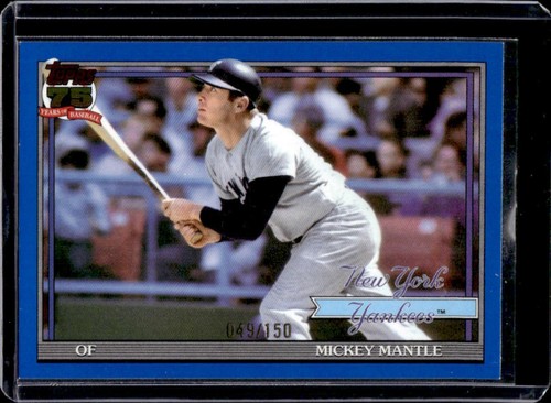 2026 Topps Series 1 Mickey Mantle Blue (RAW)
