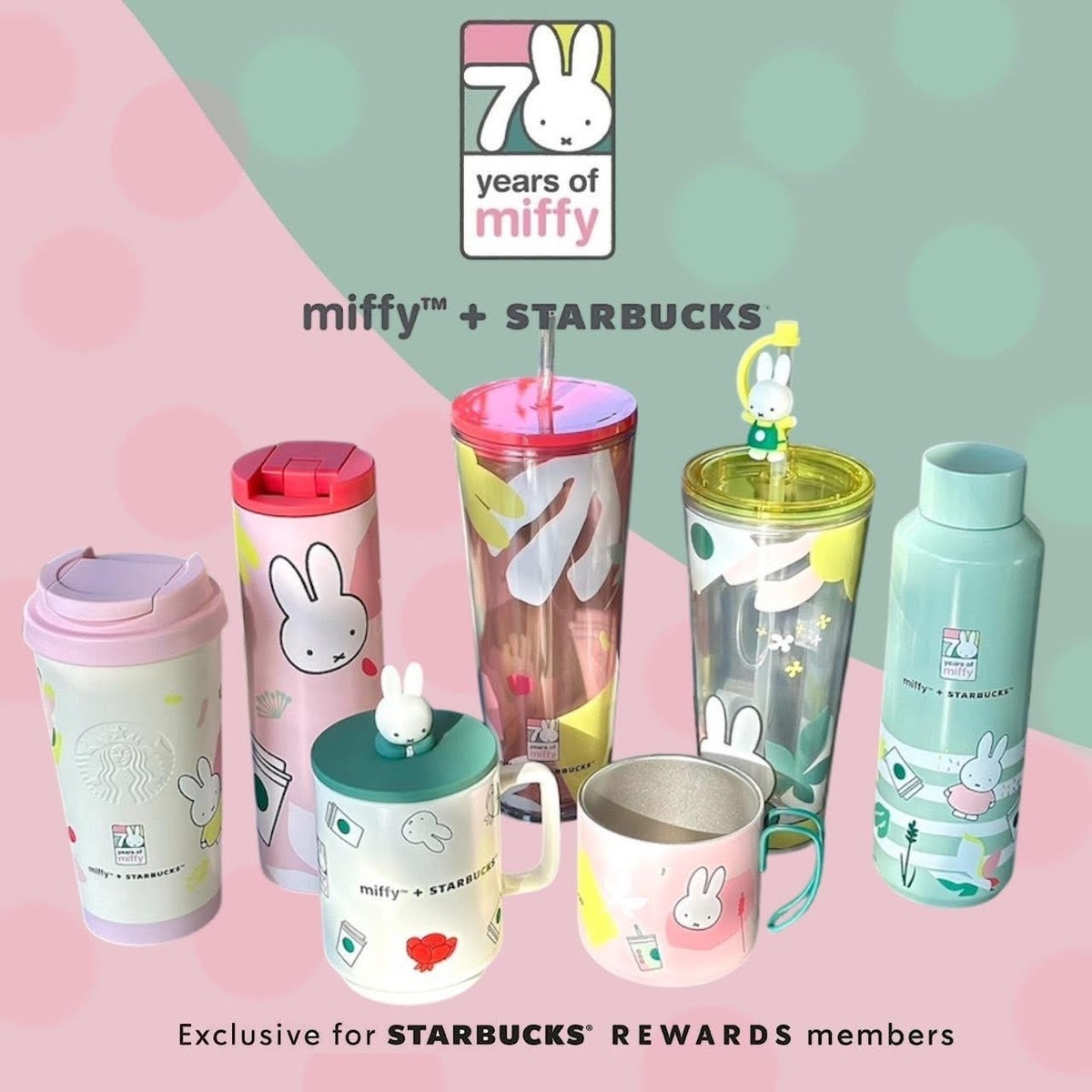 Starbucks Miffy 70th Anniversary Edition Mug / Cup / Tumbler / Bag
