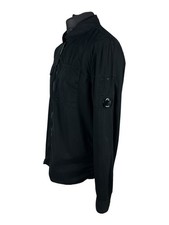 C.P. Company Overshirt XL Black Authentic CP Casual Jacket Luxury Preloved VIP