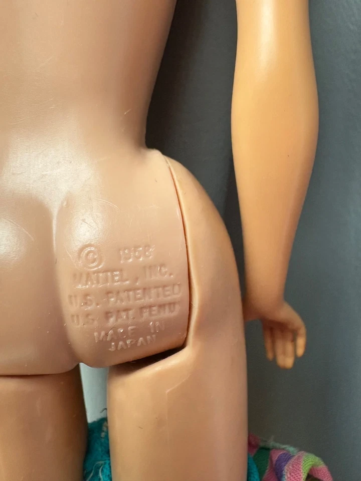 First Edition Vintage American Girl Mattel Barbie 1958 Original Ash Blonde - Image 2 of 4