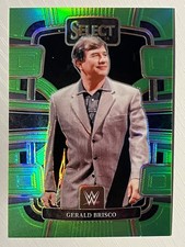 Gerald Brisco 2024 Panini Select WWE Concourse Neon Green Prizm #41 44/75