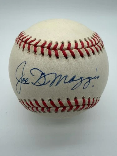 Joe DiMaggio Signed Autographed Official American League Baseball JSA LOA