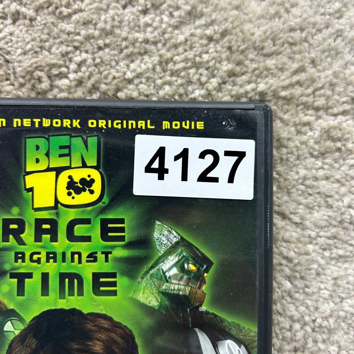 Ben 10 Race Against Time DVD 2007 Cartoon Network Movie Live