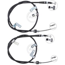2X A.B.S HANDBREMSSEIL SEILZUG FESTSTELLBREMSE LINKS+RECHTS passend für JIMNY SN