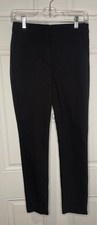 Zara Woman Size 4 Black Basic Collection Tailored Trousers Slacks Pants Pockets