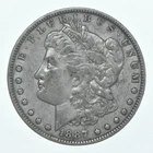 XF 1887-O Morgan Silver Dollar (1 coin) *0085