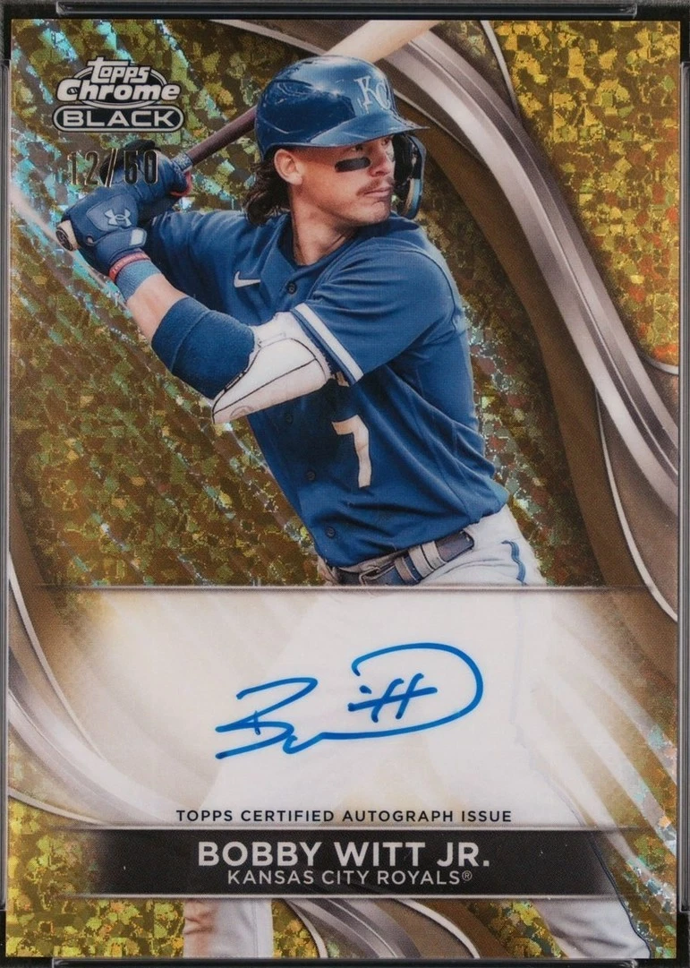 2024 Topps Chrome Black - Bobby Witt Jr. #CBA-BWJ for sale | eBay