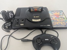Sega Mega Drive Console PAL, Complete Set with Mega Games 1 & Controller