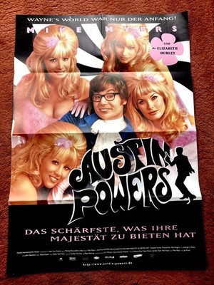 Austin Powers Kinoplakat Poster A1, Mike Meyers, Elizabeth Hurley