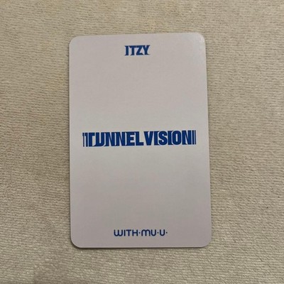 ITZY YEJI TUNNEL VISION withmuu Photocard PC Photo card