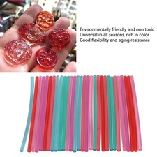 30Pcs Colored Hot Glue Sticks Strong Adhesion For DIY Crafts Eco-Friendly XDMH 0.35 per stick