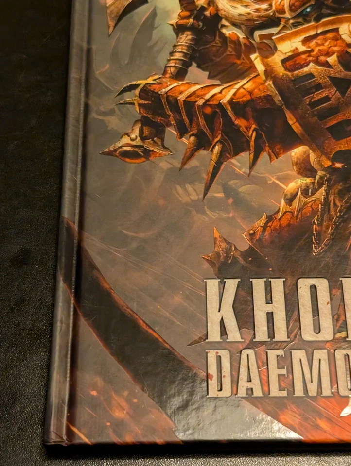 Warhammer 40k Codex Khorne Daemonkin Hardback Book Games Workshop - Image 3 of 4