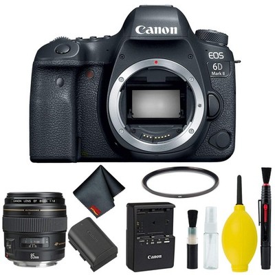 Canon EOS 6D Mark II DSLR Camera Body Only Basic Kit (International Model)