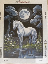 Printed needlepoint Tapestry 45x60cm Gobelin L Canvas Only