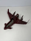 1986 GI Joe Cobra Terror Drome Firebat Jet Plane Incomplete Damaged For Parts