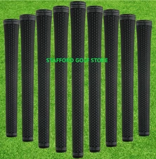 Lamkin Crossline 360 Golf Grips Set Standard .580" Round Black Set of 6 New