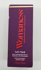 NEW Womaness Lets Neck Skincare Firming Decollete Hydrate Lift Smooths Menopause