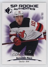 2021-22 SP Retail SP Rookie Authentics Purple 86/99 Alexander Holtz #128 1i2b