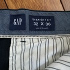 Modern Straight Khakis Gap pants Navy 32x36 straight Fit TALL — photo 3