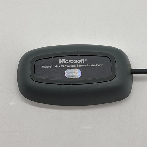 OEM Microsoft XBox 360 USB Wireless Receiver for Windows PC Model 1086 - White - Picture 2 of 3
