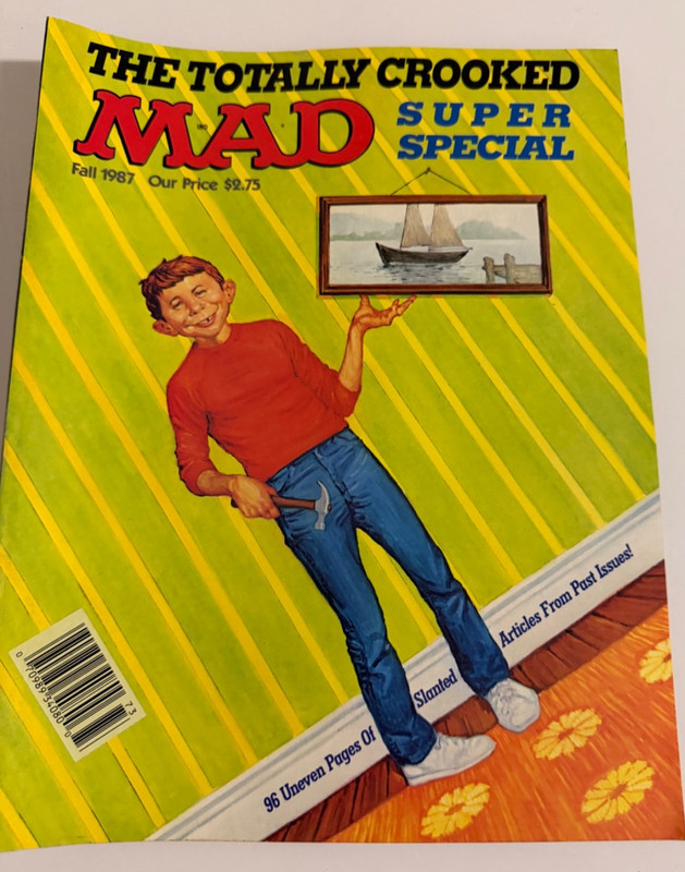 MAD MAGAZINE  FALL 1987 TOTALLY CROOKED SUPER SPECIAL