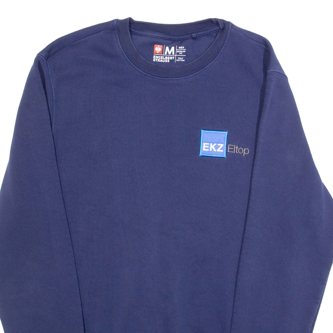 ENGELBERT STRAUSS Mens Sweatshirt Blue Crew Neck M UK