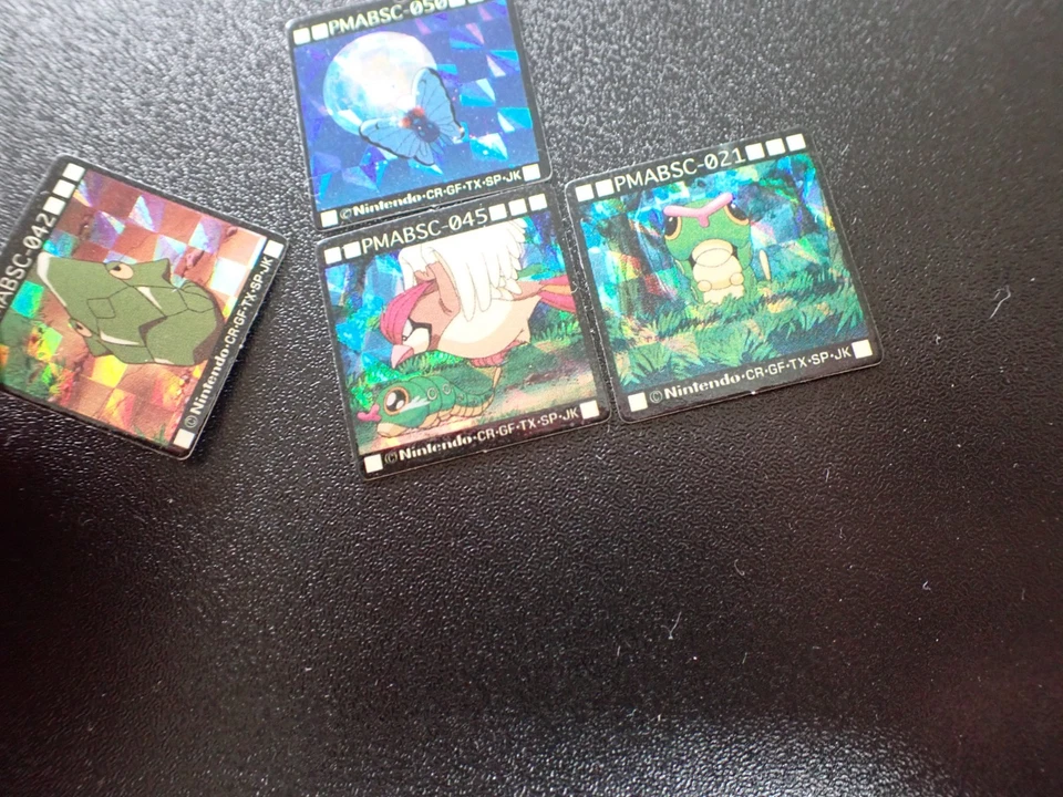 Pokemon GB Pocket Mini Card Prism Holo x4 Butterfree Evolutions etc #5336 - Image 4 of 4