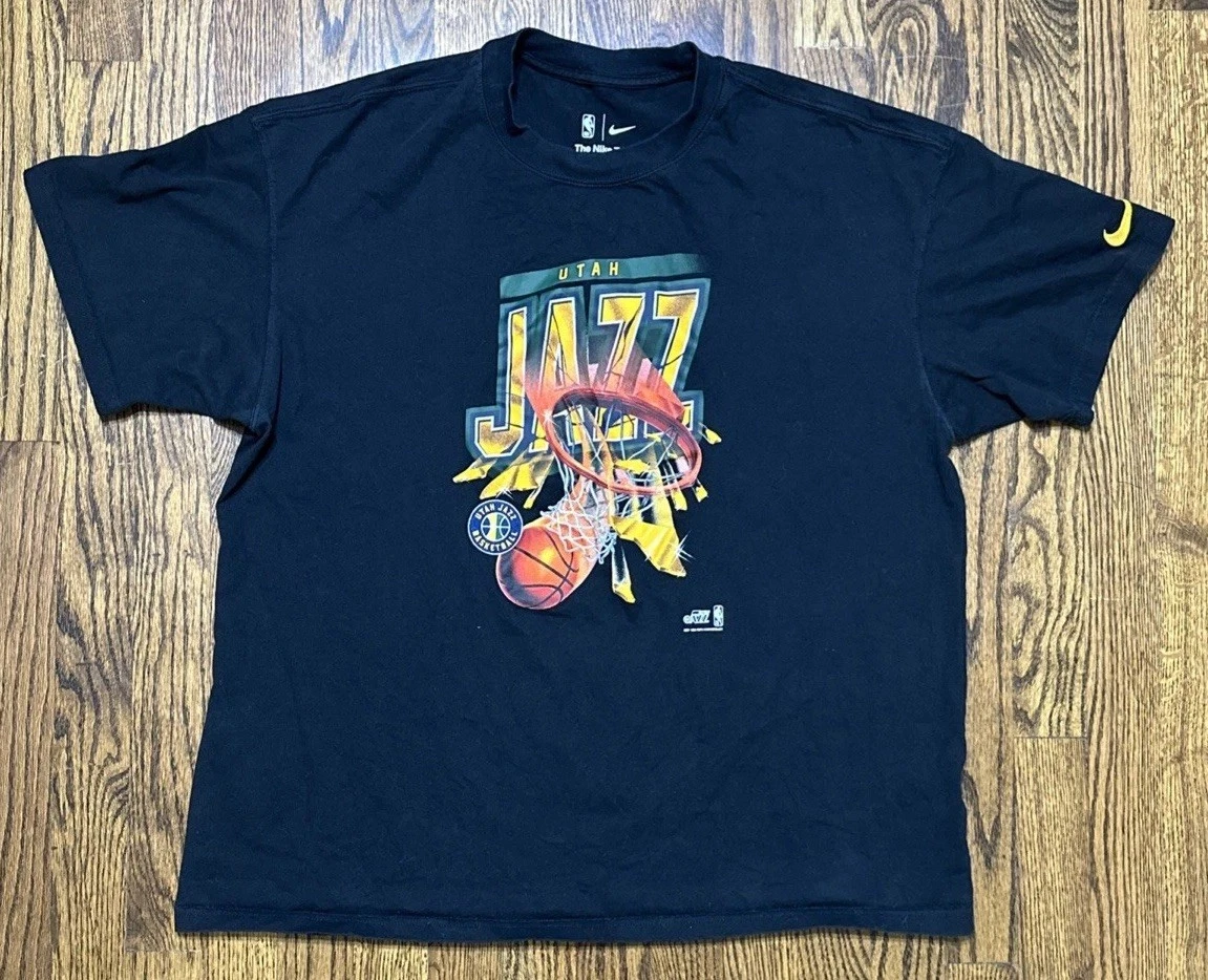 Utah Jazz Black NBA Shirts for sale | eBay