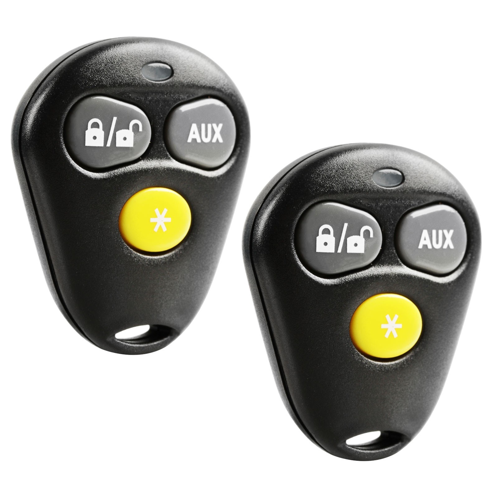 2 New Replacement Avital 3 Btn Keyless Remote Car Key Fob For EZSDEI474S