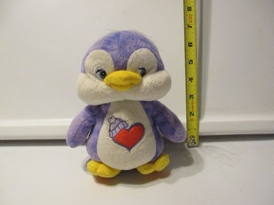 2005 Care Bears Cousins Tie-Dye Cousins Series 1 Cozy Heart Penguin plush 