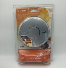 Sony CD Walkman D-EJ011 Silver Portable CD-R ...