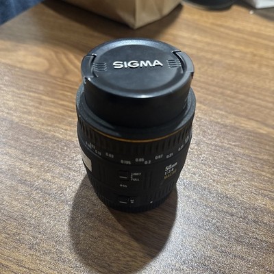 SIGMA 50mm 1:2.8 DG MACRO EX Camera Lens Made In Japan C80R