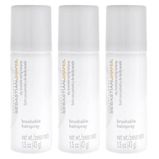 Shaper Dry Brushable Styling-Travel Size by Sebastian-1.5oz Hair Spray-Pack of 3