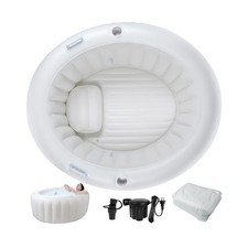 Comfortable Home Birth Pool in Creamy Marshmallow   Ideal for Water Birth