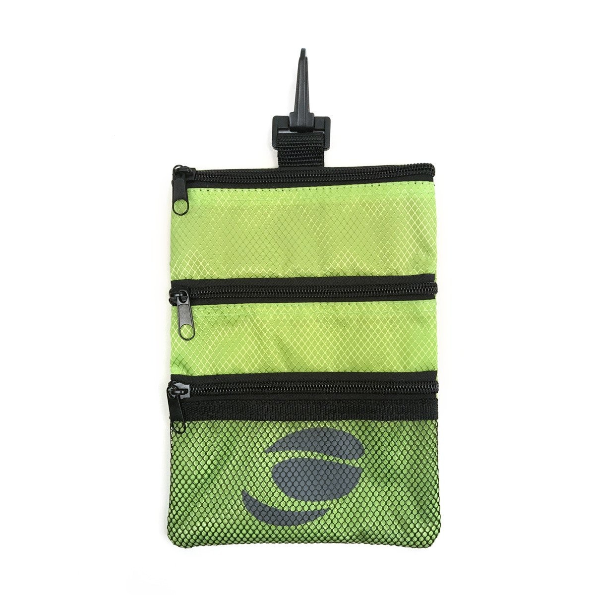 Detachable Accessory  Valuables Pouch, Lime Green, Golfing A