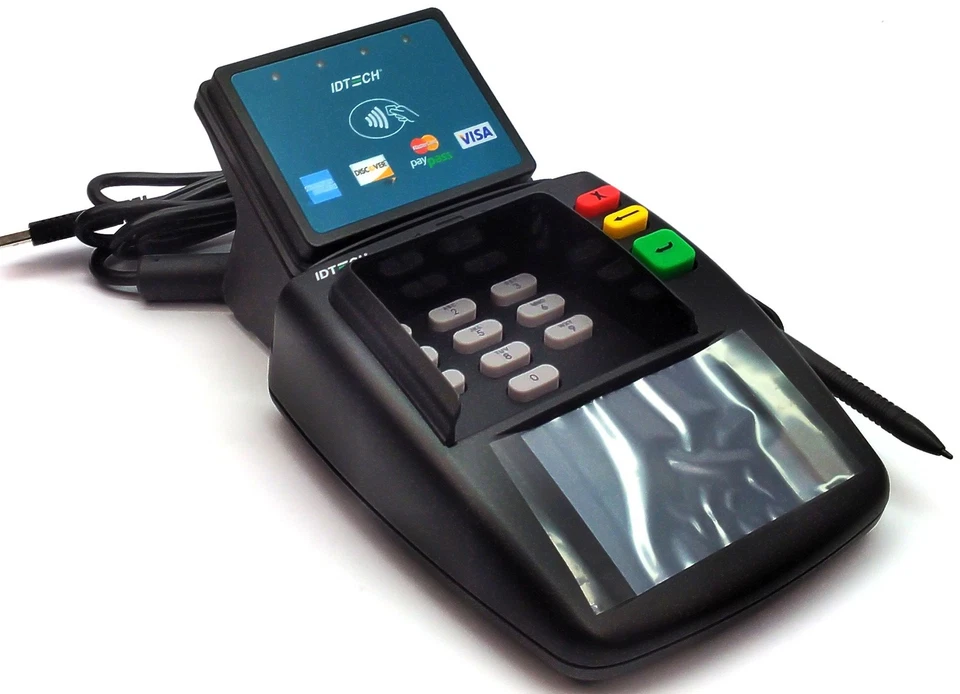 ID Tech Payment Terminal Contactless LCD Signature Capture USB IDFA-3153CM - Image 2 of 4