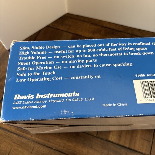 Davis Air-Dryr 500 Electric Warm Air Dryer Boat RV Home 1459 120V AC - Foto 2 di 6