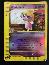 Pokemon Reverse Holo Foil Smoochum 61/147, MP Condition, 2003 Aquapolis on eBay