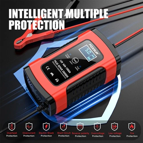 12V Car Auto Motorcycle Battery Maintainer Float Trickle Tender Maintainer NEW - Picture 6 of 13