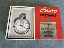 Aristo Apollo Mechanical Stopwatch Silver Tim...