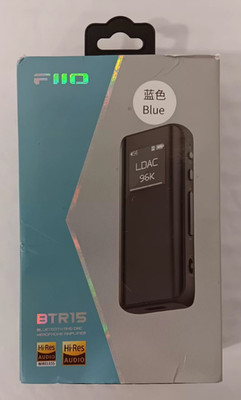 FiiO BTR15 Bluetooth receiver headphone amplifier - Dark Blue