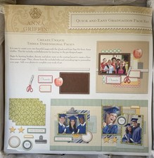 Anna Griffin Graduation Page Kit 12x12 Scrapbooking Kit