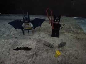 Lego 6858 Batman Cat Woman  City Cycle Chase  Loose/Complete